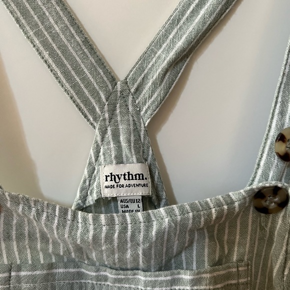 Rhythm linen overalls L - Picture 2 of 4